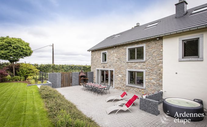 Ferienhaus Manhay 9 Pers. Ardennen Wellness