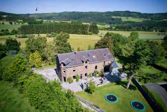 Ferienhaus Manhay fr 20 Personen, 7 Schlafzimmer, Kinosaal, Garten, Ardennen Wanderungen