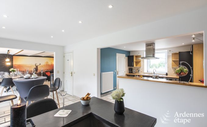 Ferienhaus Manhay 9 Pers. Ardennen Wellness