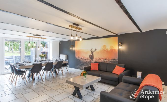 Ferienhaus Manhay 9 Pers. Ardennen Wellness