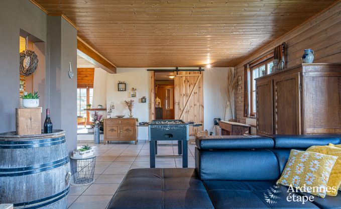 Ferienhaus Manhay 9 Pers. Ardennen Wellness