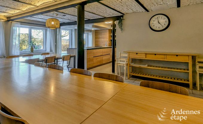 Ferienhaus Manhay 30 Pers. Ardennen Wellness