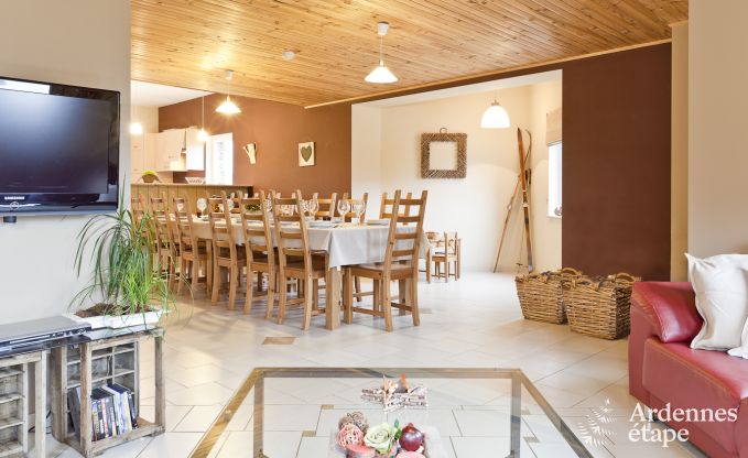 Ferienhaus Manhay 13 Pers. Ardennen Wellness