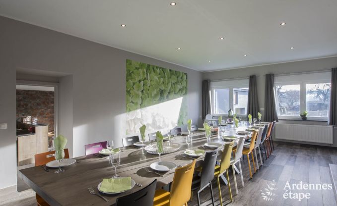 Ferienhaus Manhay 20 Pers. Ardennen Wellness
