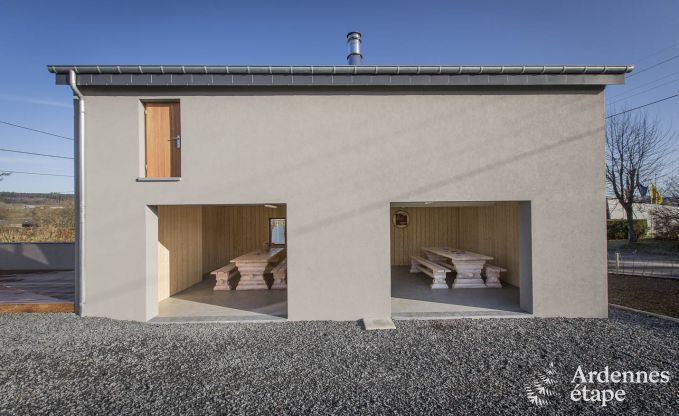 Ferienhaus Manhay 20 Pers. Ardennen Wellness