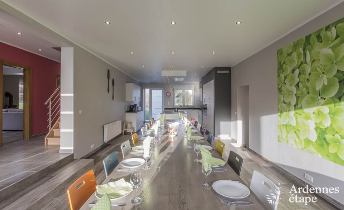 Ferienhaus Manhay 20 Pers. Ardennen Wellness
