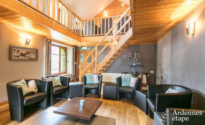 Ferienhaus Manhay 33 Pers. Ardennen Wellness
