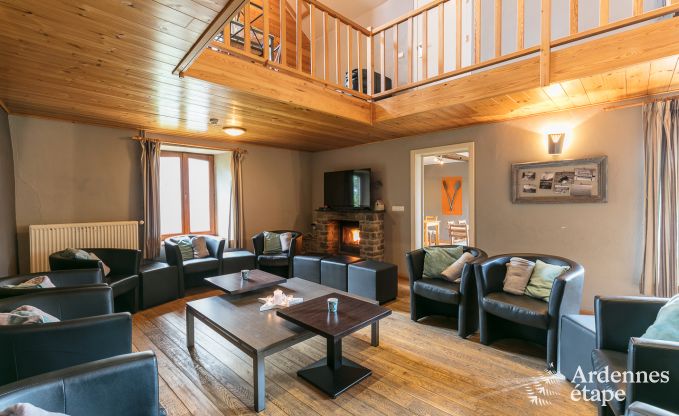 Ferienhaus Manhay 33 Pers. Ardennen Wellness