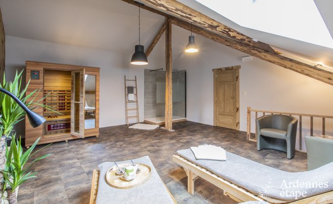 Ferienhaus Manhay 9 Pers. Ardennen Wellness