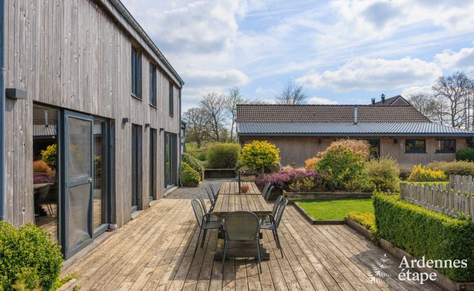 Luxusvilla Manhay 14 Pers. Ardennen Schwimmbad Wellness Behinderten gerecht