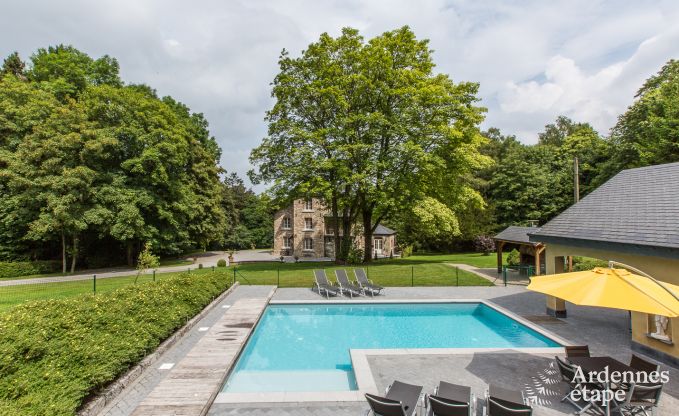 Luxusvilla 12 Pers. Manhay Ardennen Schwimmbad Wellness