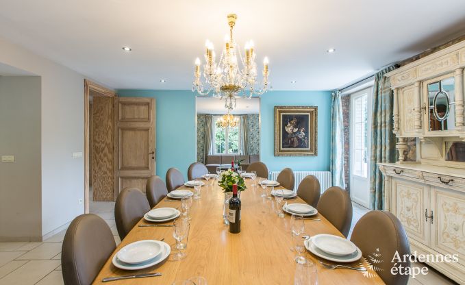 Luxusvilla 12 Pers. Manhay Ardennen Schwimmbad Wellness