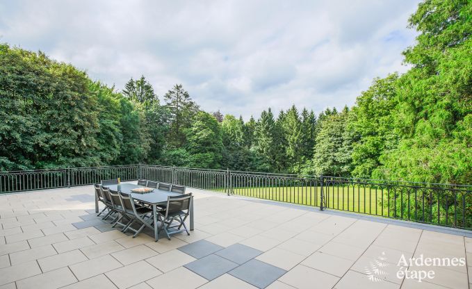 Luxusvilla 12 Pers. Manhay Ardennen Schwimmbad Wellness