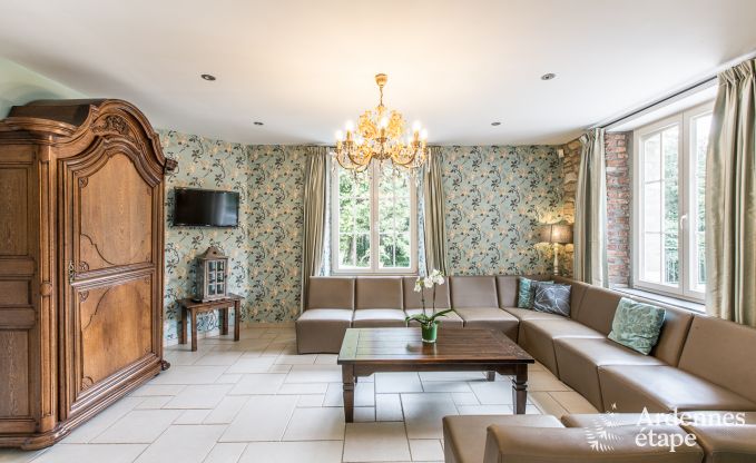 Luxusvilla 12 Pers. Manhay Ardennen Schwimmbad Wellness
