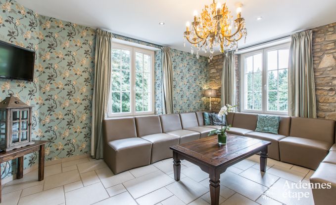 Luxusvilla 12 Pers. Manhay Ardennen Schwimmbad Wellness