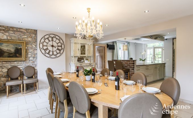 Luxusvilla 12 Pers. Manhay Ardennen Schwimmbad Wellness