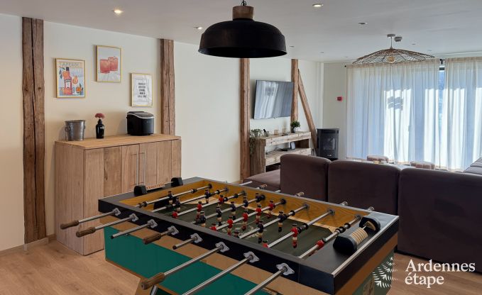 Ger�umiges Ferienhaus in Manhay f�r 15 Personen mit modernen Einrichtungen in den Ardennen