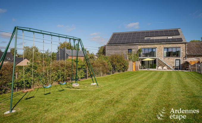 Ger�umiges Ferienhaus in Manhay f�r 15 Personen mit modernen Einrichtungen in den Ardennen