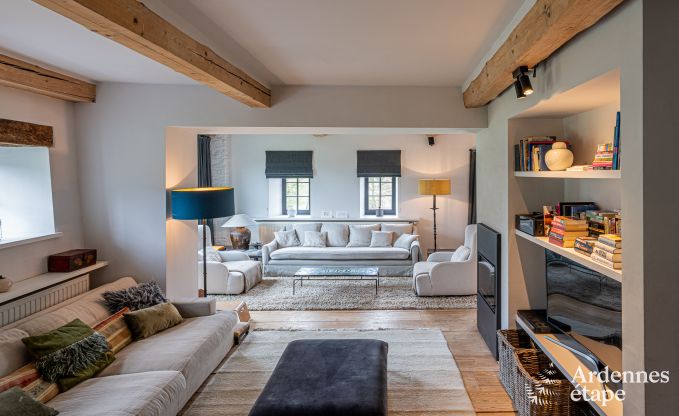 Charmantes und stilvolles Bauernhaus f�r 14 Personen und 2 Hunde in Manhay