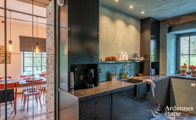 Charmantes und stilvolles Bauernhaus f�r 14 Personen und 2 Hunde in Manhay