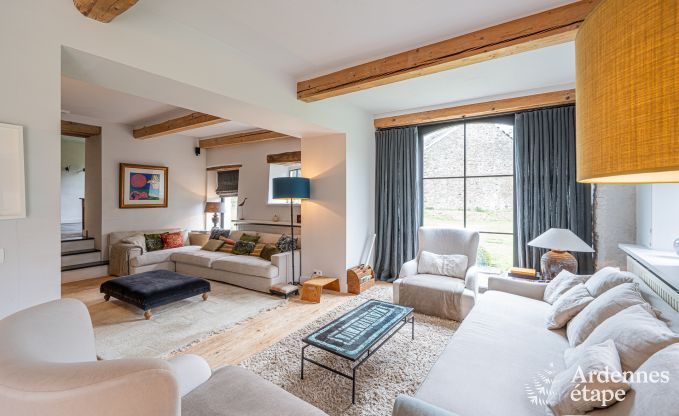 Charmantes und stilvolles Bauernhaus f�r 14 Personen und 2 Hunde in Manhay