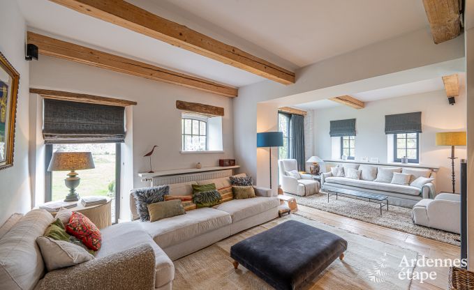 Charmantes und stilvolles Bauernhaus f�r 14 Personen und 2 Hunde in Manhay