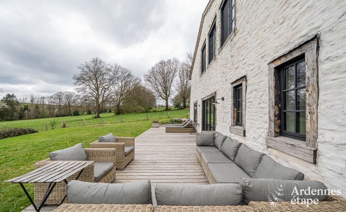 Charmantes und stilvolles Bauernhaus f�r 14 Personen und 2 Hunde in Manhay