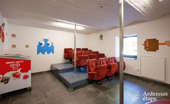 Ferienhaus in Manhay f�r 20 Personen mit 7 Schlafzimmern, eigenem Diskothek und Kino