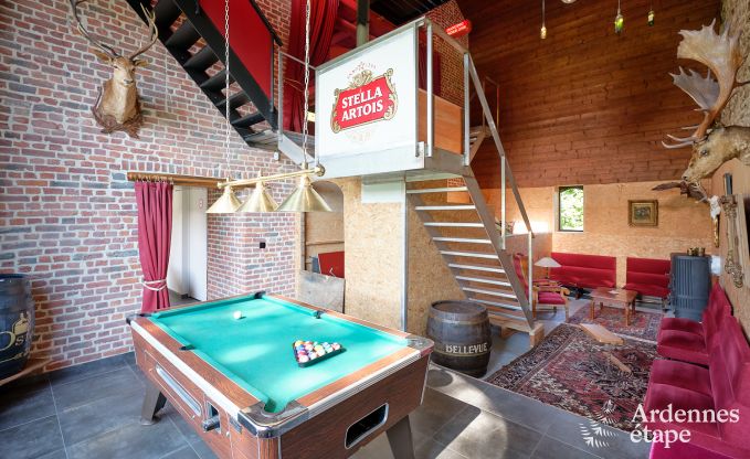 Ferienhaus in Manhay f�r 20 Personen mit 7 Schlafzimmern, eigenem Diskothek und Kino