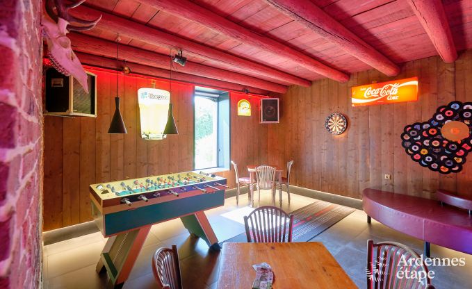 Ferienhaus in Manhay f�r 20 Personen mit 7 Schlafzimmern, eigenem Diskothek und Kino