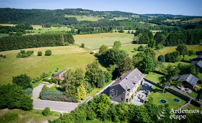 Ferienhaus in Manhay f�r 20 Personen mit 7 Schlafzimmern, eigenem Diskothek und Kino