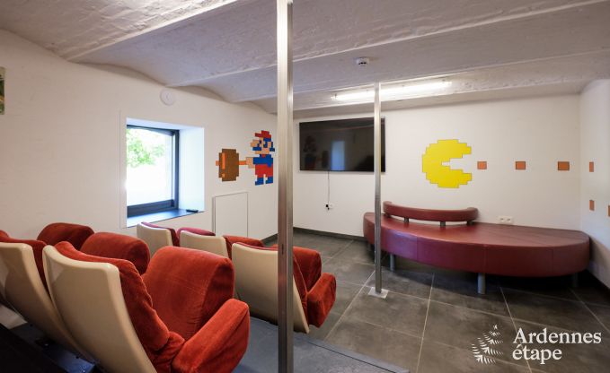 Ferienhaus in Manhay f�r 20 Personen mit 7 Schlafzimmern, eigenem Diskothek und Kino