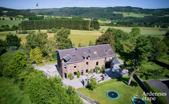 Ferienhaus in Manhay f�r 20 Personen mit 7 Schlafzimmern, eigenem Diskothek und Kino