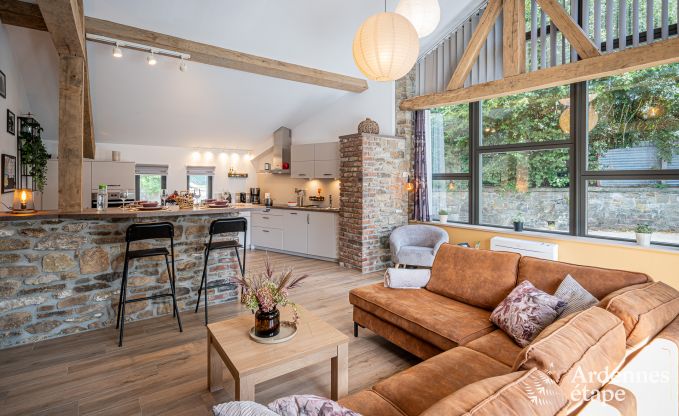 Familienfreundliches und modern eingerichtetes Ferienhaus Oster f�r 4 Personen mit Privatterrasse und Garten