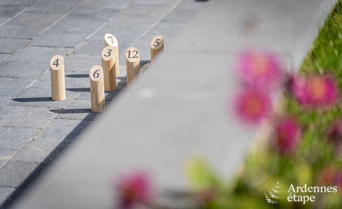 Familienfreundliches und modern eingerichtetes Ferienhaus Oster f�r 4 Personen mit Privatterrasse und Garten