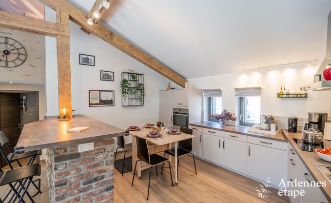 Familienfreundliches und modern eingerichtetes Ferienhaus Oster f�r 4 Personen mit Privatterrasse und Garten