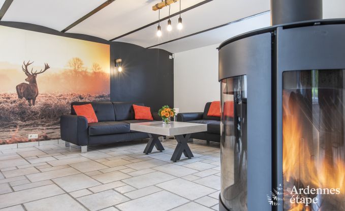 Ferienhaus Manhay 9 Pers. Ardennen Wellness