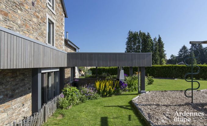 Ferienhaus mit Sauna und Spielen Manhay 20 Pers. Ardennen Wellness