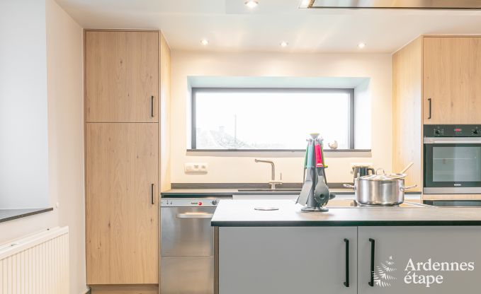 Ferienhaus mit Sauna und Spielen Manhay 20 Pers. Ardennen Wellness