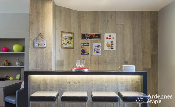 Ferienhaus mit Sauna und Spielen Manhay 20 Pers. Ardennen Wellness