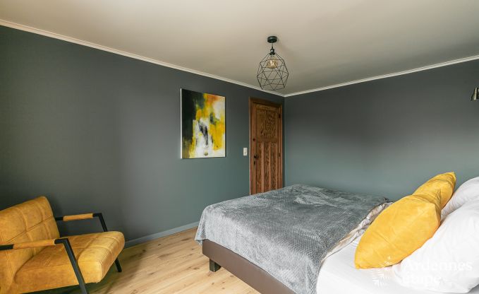 Ferienhaus mit Sauna und Spielen Manhay 20 Pers. Ardennen Wellness