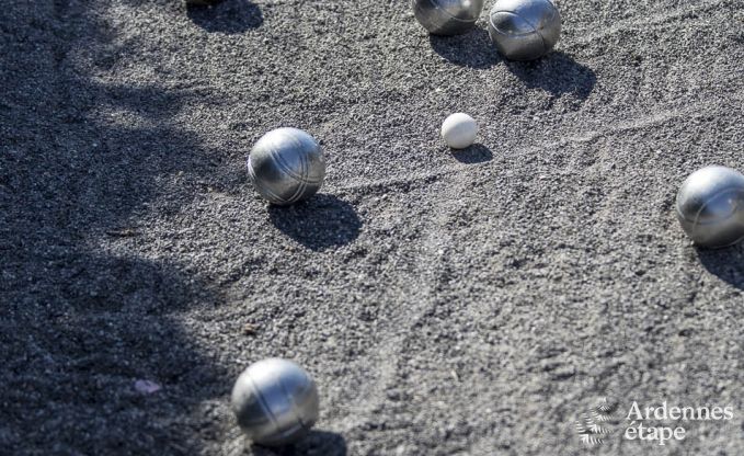 Ferienhaus mit Sauna und Spielen Manhay 20 Pers. Ardennen Wellness