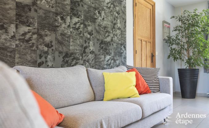 Ferienhaus mit Sauna und Spielen Manhay 20 Pers. Ardennen Wellness