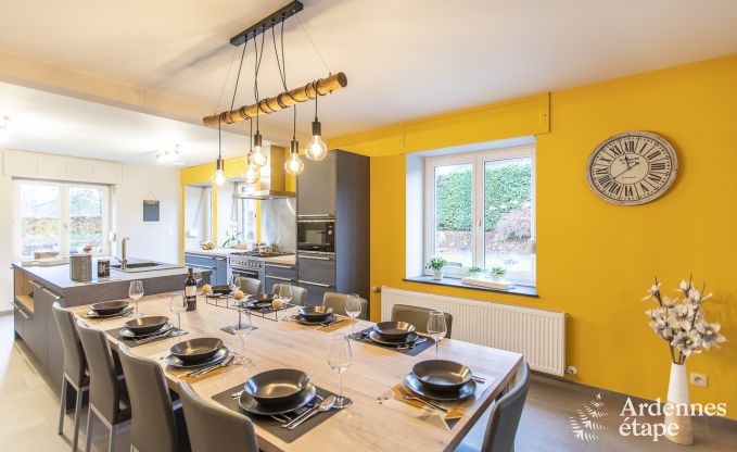 Ferienhaus Manhay 9 Pers. Ardennen Wellness