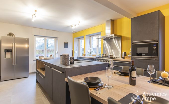 Ferienhaus Manhay 9 Pers. Ardennen Wellness