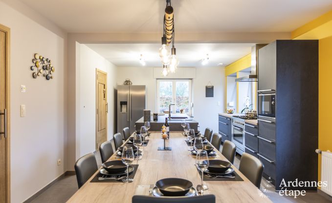 Ferienhaus Manhay 9 Pers. Ardennen Wellness