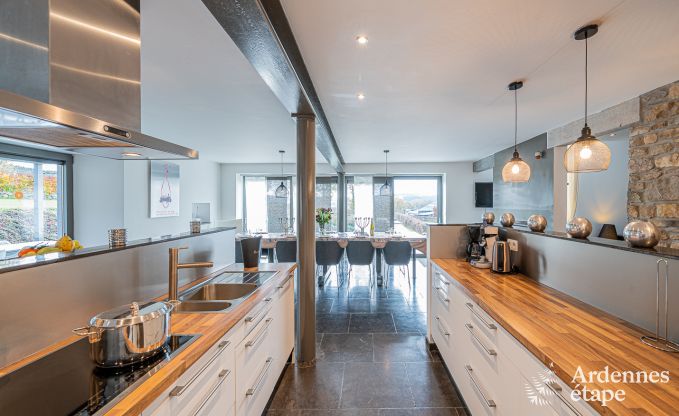 Luxusvilla Manhay 12/14 Pers. Ardennen Schwimmbad Wellness