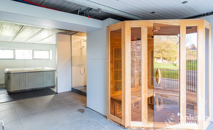 Luxusvilla Manhay 12/14 Pers. Ardennen Schwimmbad Wellness