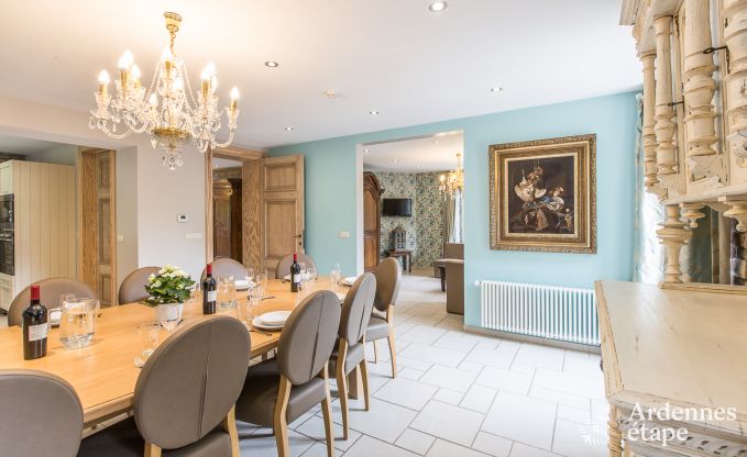 Luxusvilla 12 Pers. Manhay Ardennen Schwimmbad Wellness