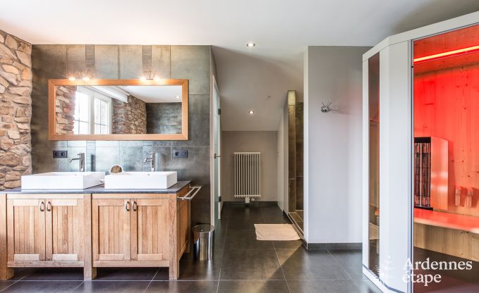 Luxusvilla 12 Pers. Manhay Ardennen Schwimmbad Wellness